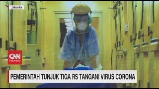 Pemerintah Tunjuk 3 RS Tangani Virus Corona