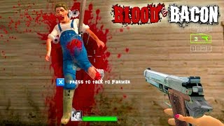 Blood and Bacon прохождение ПЕРВЫЙ ВЗГЛЯД (1 серия)