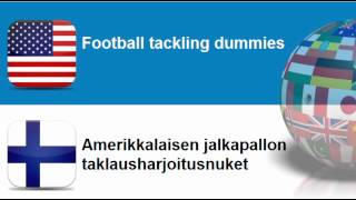 Learn Finnish vocabulary #Topic = Field sports equipment