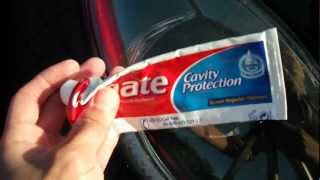 How To Clean Civic Type R Headlights with Toothpaste