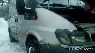 Форд Транзит 2.0(2.4) переделываем с VP на механический ТНВД.Ford Tranzit to mechanical pump.