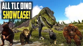 ? ALL ARK DINO TLC PHASE 1 SHOWCASE! NEW ANIMATIONS AND MODELS! Ark Survival Evolved Update 278