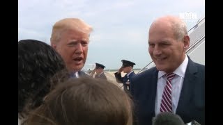 President Donald Trump and John Kelly DESTROY the Press at Press Gaggle
