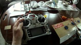 Program the failsafe on Spektrum TX.