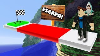 ESCAPA DE MINECRAFT EN ROBLOX | Cerso roblox en español