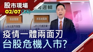 【復工無望?訂單回籠?疫情思考一體兩面!系統風險VS經濟因素 台股下跌至萬點先行止血?倒債風暴?】20200207(第3/8段)股市現場*鄭明娟(孫慶龍)
