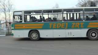 FIS-208(1980)+FIS-205(1987)IKARUS 266,dolgozói járat,indul az üzemből.2013