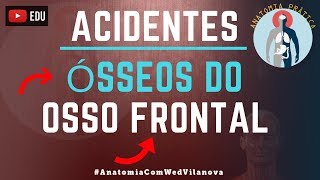 Osso Frontal ACIDENTES ÓSSEOS! Quais são❗❓DESCUBRA AQUI❗ [Anatomia Prática]