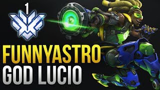 FunnyAstro (GoodLucio)  - #1 WORLD LUCIO MONTAGE - Overwatch Montage