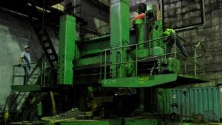 ТАКЕЛАЖНЫЕ РАБОТЫ - Переезд производственной линии (3 станка общей массой 134 тонны)
