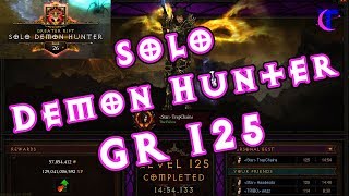 Diablo III Season 16 - Solo Demon Hunter GR 125 (Fire Natalya-Marauders)