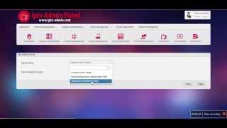 IPTV Admin Panel - How to Add Channels
