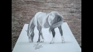 COMO DESENHAR UM CAVALO EM 3D