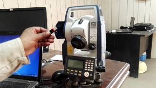 Data covert in SDR format with Sokki Link and import to Total Station CX105 in Urdu/Hindi