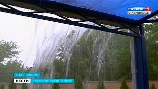 Дождь, град и шквалистый ветер надвигаются на Ставрополье