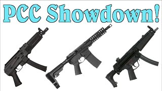 PCC Showdown: H&K SP-5 vs Kalashnikov USA KP-9 vs CMMG Banshee