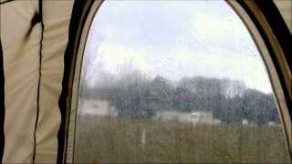 REAL RAIN ON A TENT FOR 30 MINUTES (HD)