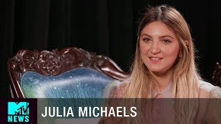 Julia Michaels Gets Emotional Over Chester Bennington & Working on Linkin Park's 'Heavy' | MTV News