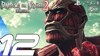 Attack on Titan 2 - Gameplay Walkthrough Part 12 - Reiner & Bertholdt Betrayal (PS4 PRO)