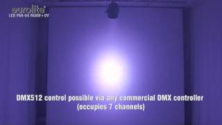 EUROLITE LED PAR-64 RGBW+UV short