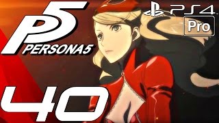 Persona 5 - English Walkthrough Part 40 - Shido Boss Fight & Final Calling Card (PS4 PRO)