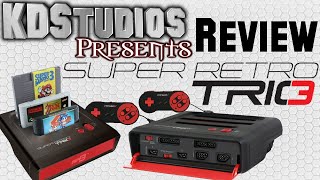 Super Retro Trio Review with Gameplay - Retro-bit - Similar to Retron 3 | Overview