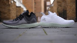 CHEAPEST 4D... But Which Is Better? Adidas AlphaEdge 4D 'White' vs 'Ash'