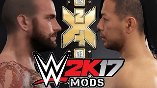 WWE 2K17 PC MOD - CM Punk vs Shinsuke Nakamura - NXT Championship
