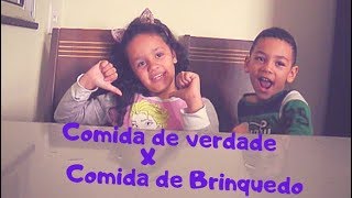 COMIDA VS BRINQUEDO - #DESAFIO
