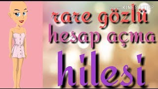 Msp rare gözlü hesap açma hilesi!