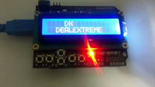 DX LCD Keypad Shield for Arduino