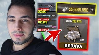 BEDAVA UC PARAŞÜT  DP SKİNİ VE M4A4 ALMA TAKTİGİ %100 GERCEK 2019 pubg mobile vpn taktigi