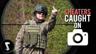 Pissing off Airsoft Cheaters with 500 FPS Sniper Headshots