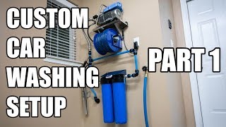 Custom Garage Pressure Washer Install | Part 1