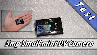 Test Small 5MP mini DV camera AliExpress / Мини камера из Китая