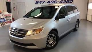 2012 HONDA ODYSSEY EX-L! CLEAN CARFAX! DVD! REAR VIEW CAMERA!