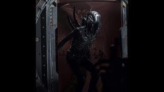 Alien Covenant All Xenomorph Scenes in digital HD (Hunting)