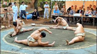 正直に股割り～世田谷八幡宮奉納相撲 平成22年