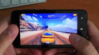 Как идет Asphalt 8 на Lenovo A328