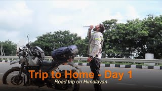 Road trip on himalayan - day 1 - Hyderabad to Nagur
