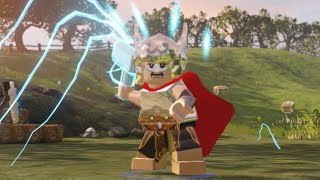 Lego Marvels Avengers How to Unlock Thor (Jane Foster) in Asgard