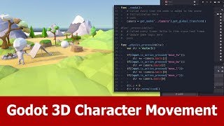 Godot Engine 3d Character Movement