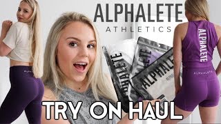 ALPHALETE TRY ON *HONEST* REVIEW !! NEW ITEMS & HOW THEY FIT