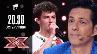 A umplut scena X Factor de emoție! Vezi cum cântă Ioan Gasparovici piesa „Yesterday”