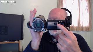 Mr Bobble-eye, the amazing Sony gimbal-lens camcorder