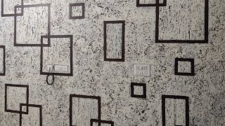 WALL DESIGN IDEAS PUTTY TEXTURE TO DECORATE ROOM WALLS Royale play | interior design |