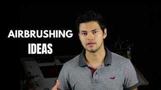 Airbrushing tips and techniques to use with airbrush stencils
