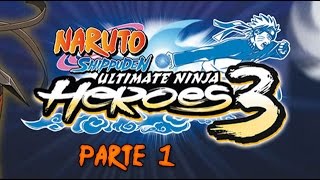 Naruto Shippuden Ultimate Ninja Heroes 3 - Parte 1 - PSP ( HD )