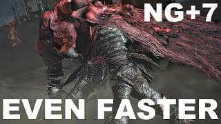 Dark Souls 3 - Slave Knight Gael - VERY FAST KILL, SOLO, NO DAMAGE (NG+7)