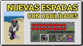 NUEVAS ESPADAS CRAFTEABLES PARA MINECRAFT PE 1.13.0.18 / PACK DE MODS Y ADDONS MCPE 2019 1.12.0